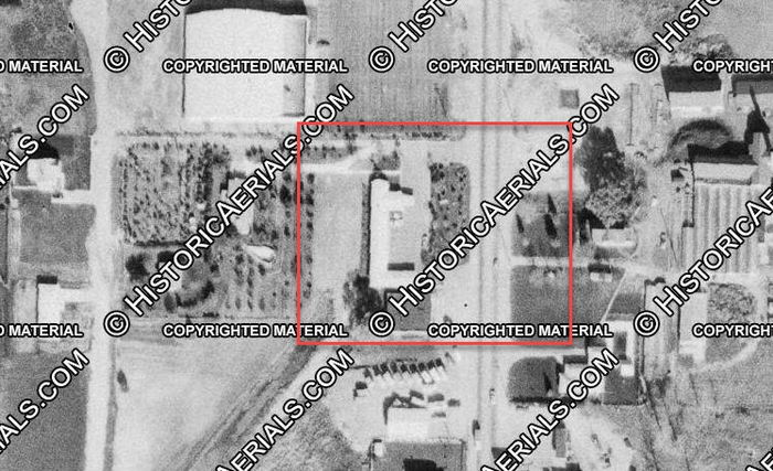 Monnie-Lynn Motel - 1965 Aerial (newer photo)